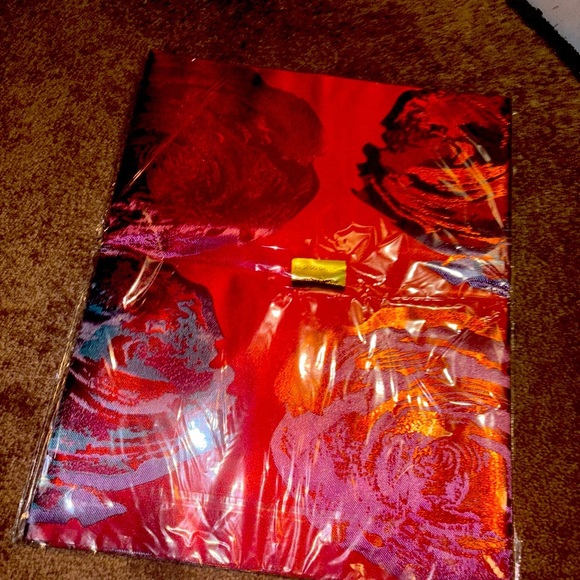 African 3D Sego Gele Original Swiss Mode Thick Quality Gele Headtie Color Red - Picture 6 of 6